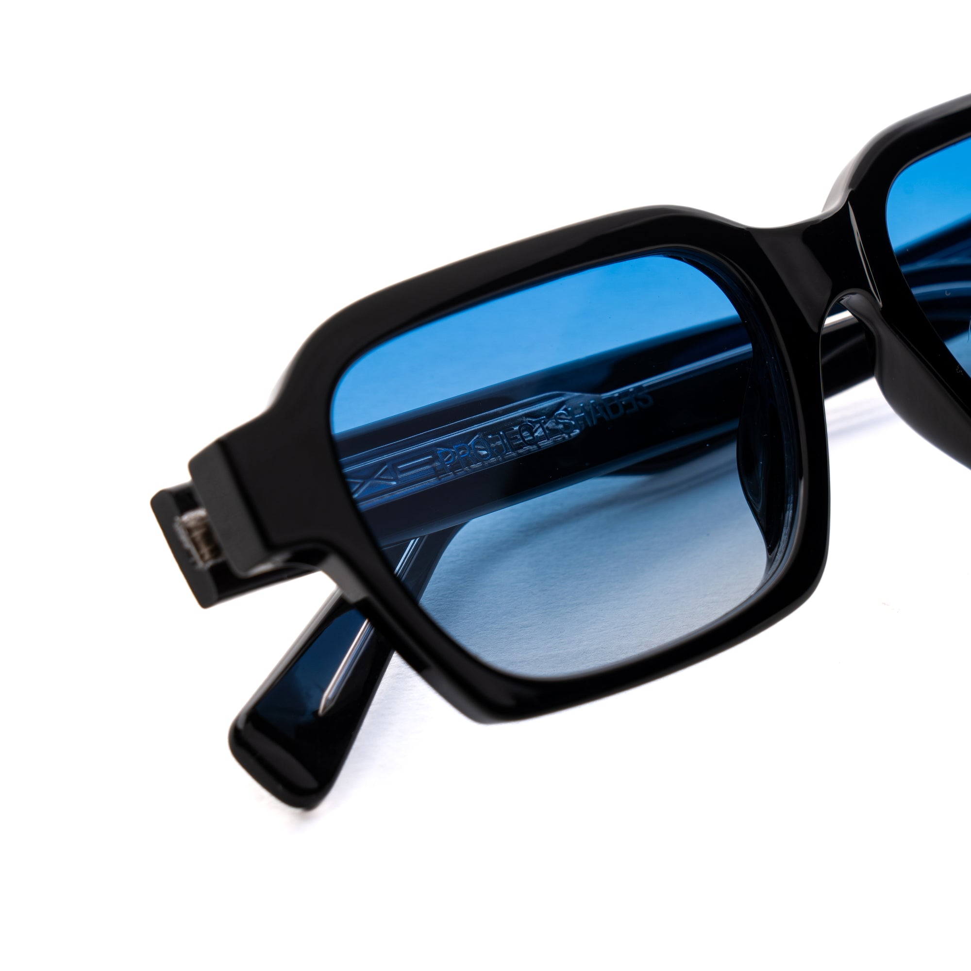 [ Apollo ] Rectangular Unisex Sunglasses : Blue - projectshades