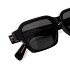 [ Apollo ] Rectangular Unisex Sunglasses : Black - projectshades