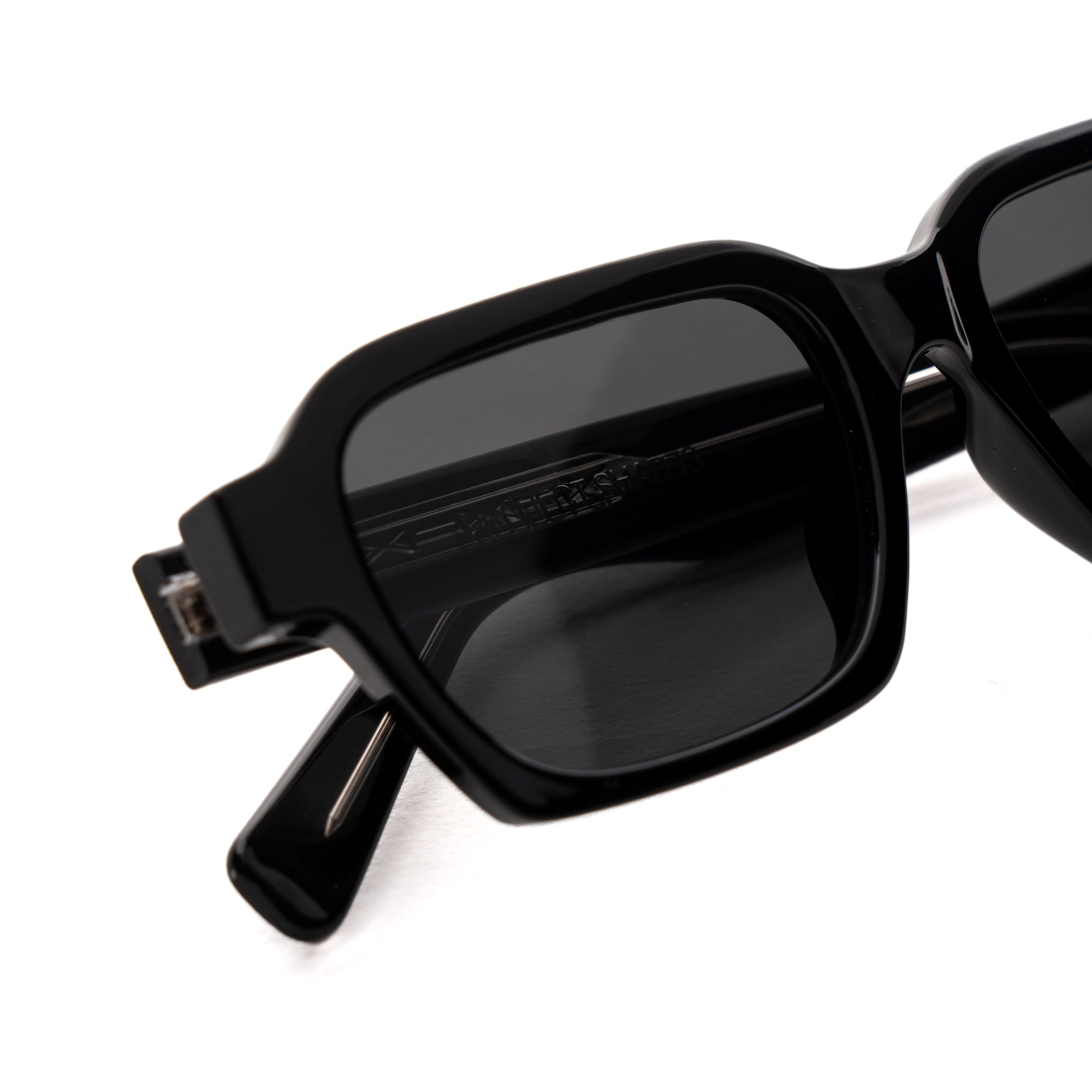 [ Apollo ] Rectangular Unisex Sunglasses : Black - projectshades