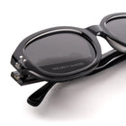 [ Forme ] Classic Round Sunglasses : Black - projectshades