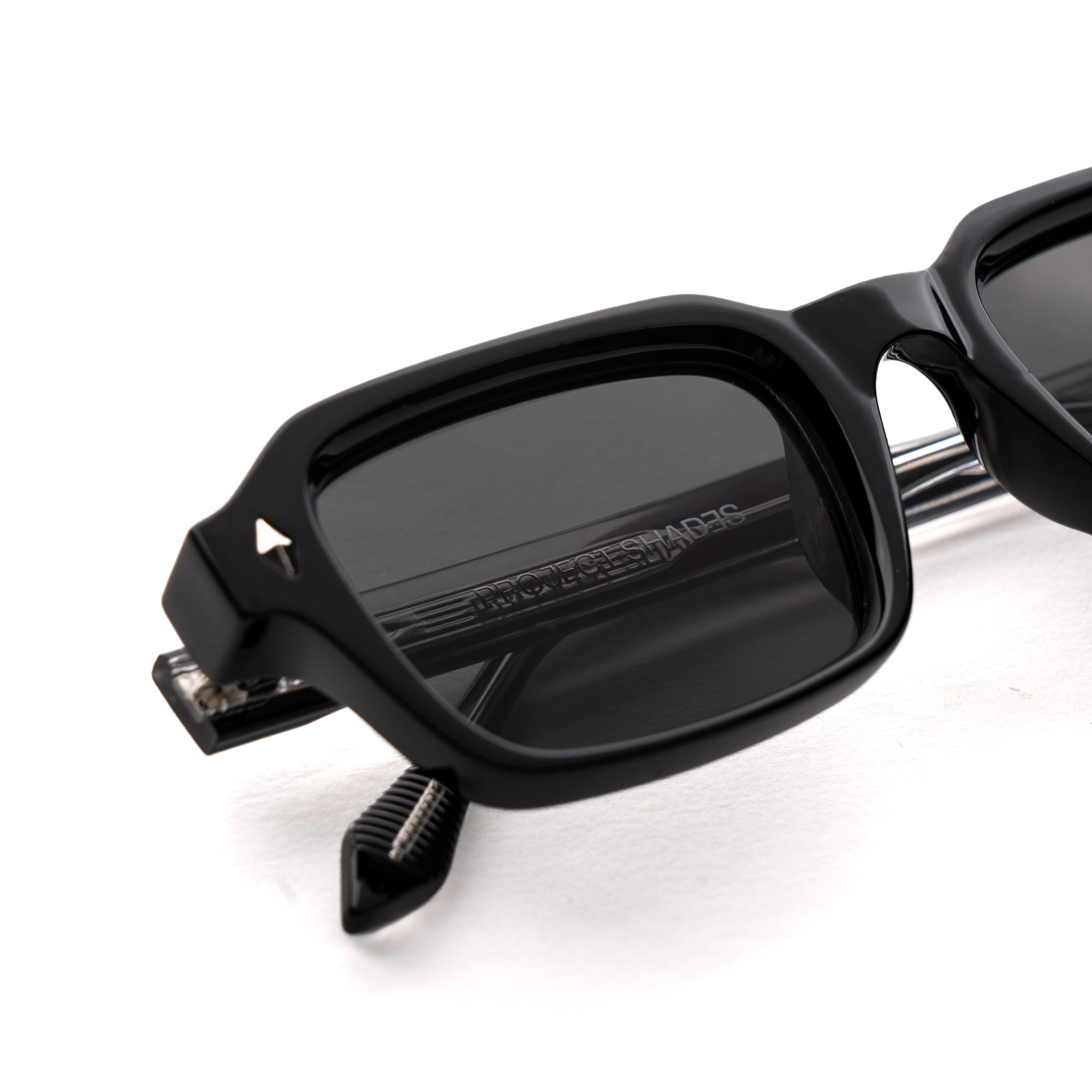 [ Hermes ] Everyday Rectangular Sunglasses : Black - projectshades