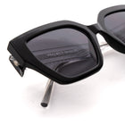 [ Muse ] Oversized Cateye Sunglasses : Black - projectshades