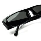 [ Nemesis ] Flat-top Y2k Sunglasses : Black