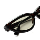 [ Helen ] Y2k Cateye Sunglasses : Green/Tortoise