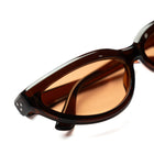 [ Helen ] Y2k Cateye Sunglasses : Peach