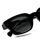 [ Atlas ] Chunky Rectangular Sunglasses : Black
