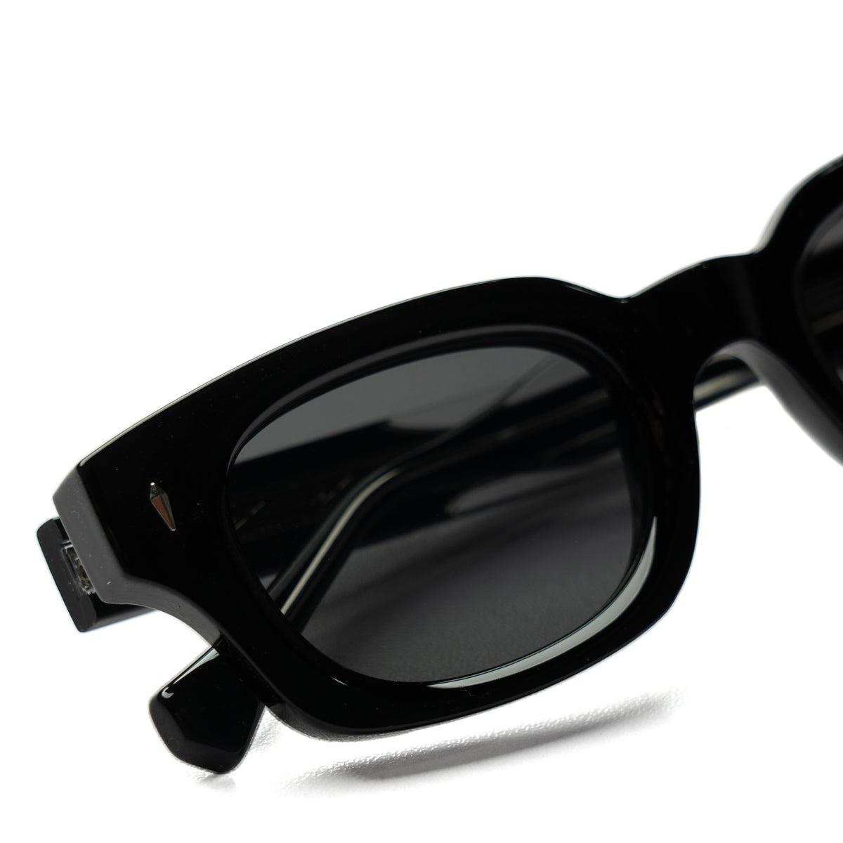 [ Atlas ] Chunky Rectangular Sunglasses : Black