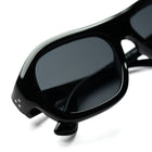 [ Ares ] Oversized High-Fashion Sunglasses : Black