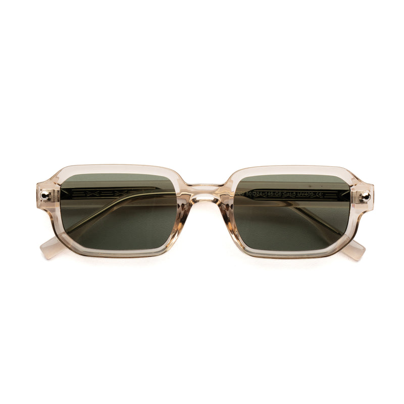 [ Prometheus ] Classic Rectangular Sunglasses : Green