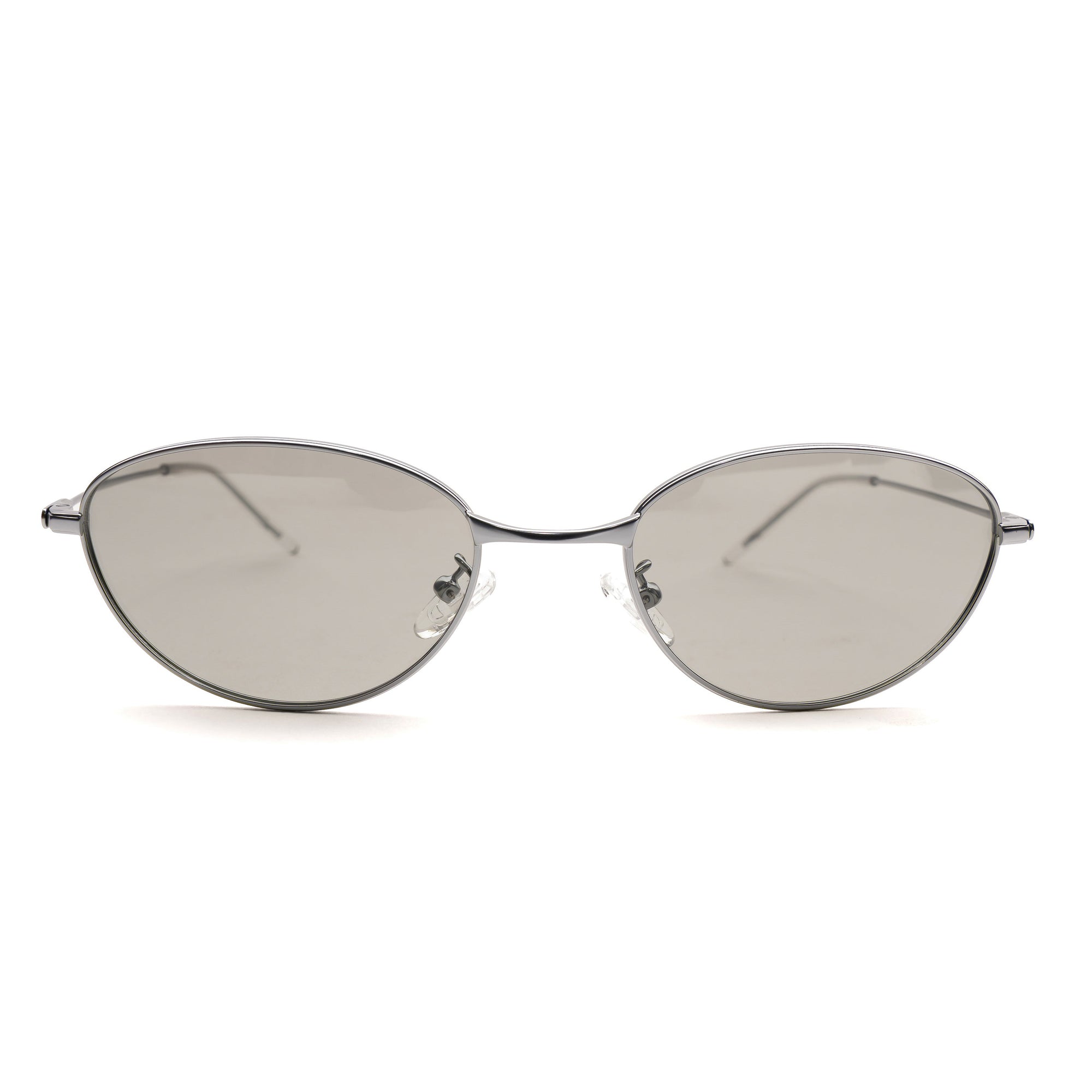 [ Fade ] Oval Polarised Sunglasses : Smoke - projectshades