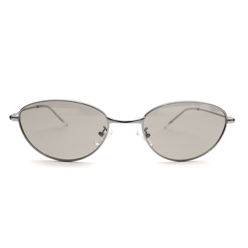 [ Fade ] Oval Polarised Sunglasses : Smoke - projectshades