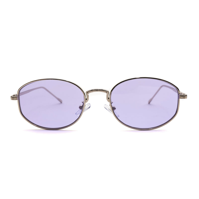 [ Horizon ] Classic Round Sunglasses : Purple - projectshades