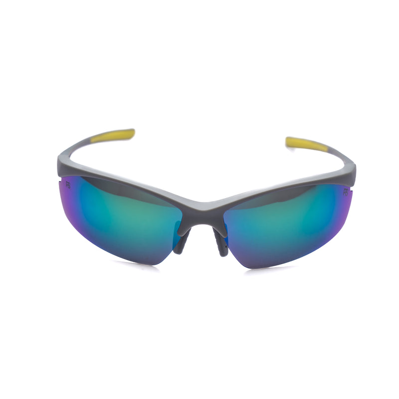 [ Lex ] Polarised Sports Sunglasses : Blue - projectshades