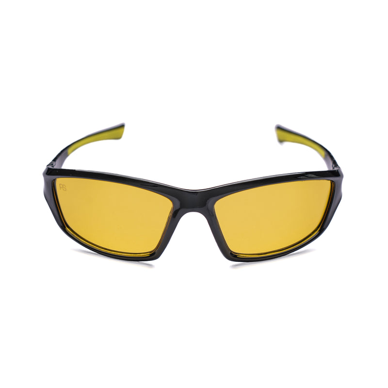 [ Drax ] Polarsied Sports Sunglasses : Yellow - projectshades