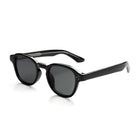 [ Icarus ] Retro Round Sunglasses : Black
