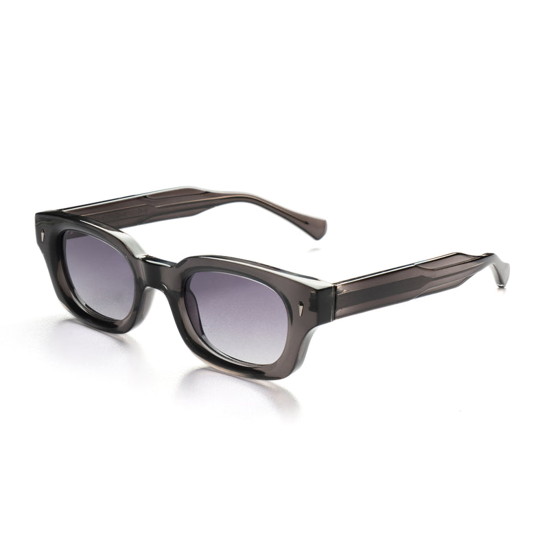 [ Atlas ] Chunky Rectangular Sunglasses : Gray