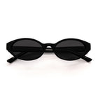 [ Contour ] Sleek Cutline Sunglasses : Black - projectshades