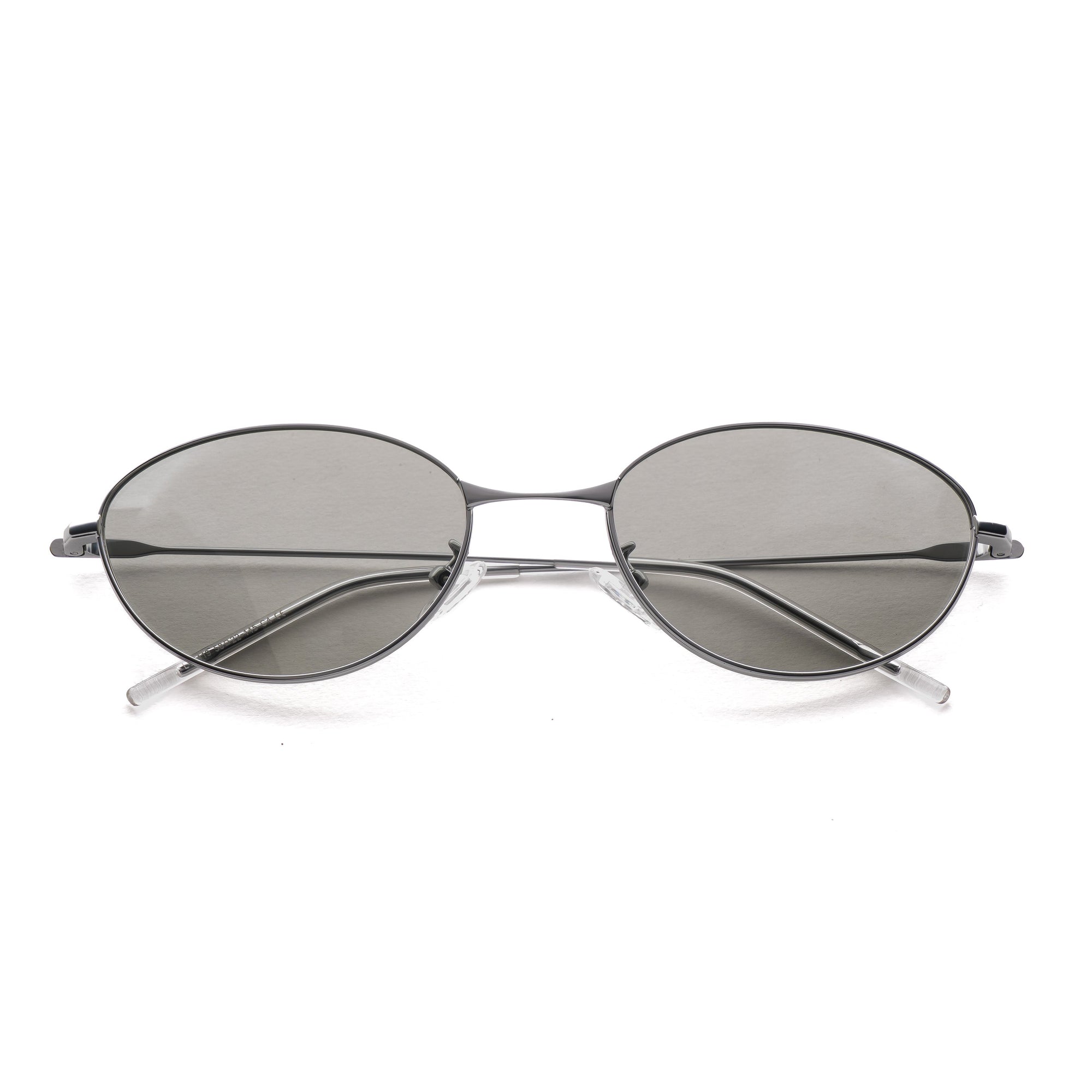 [ Fade ] Oval Polarised Sunglasses : Smoke - projectshades