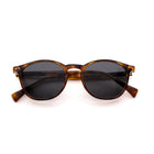 [ Roundabout ] Everyday Round Sunglasses : Brown - projectshades