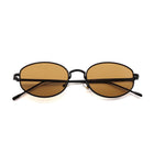[ Horizon ] Classic Round Sunglasses : Brown - projectshades