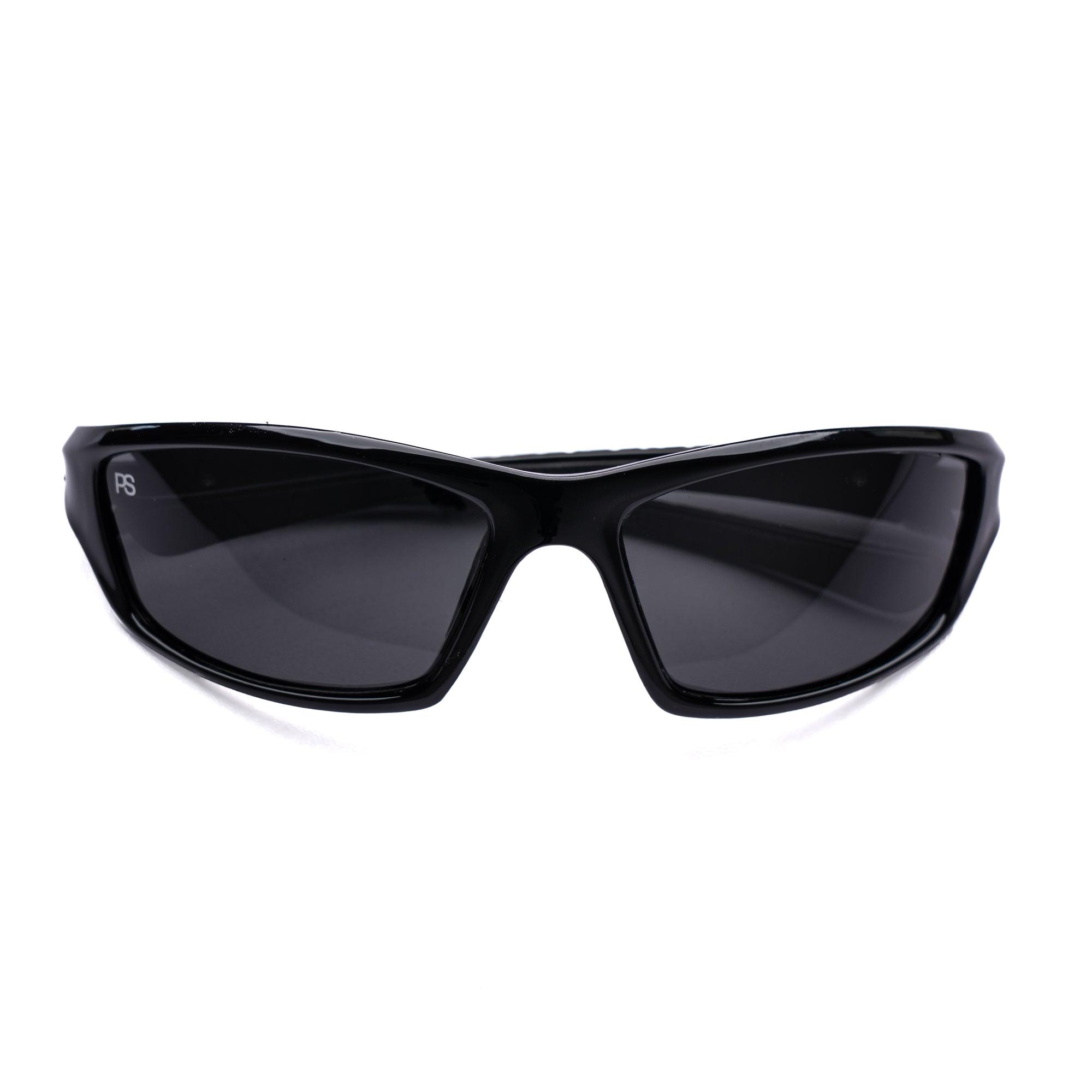 [ Drax ] Polarsied Sports Sunglasses : Black - projectshades