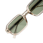 [ Prometheus ] Classic Rectangular Sunglasses : Green