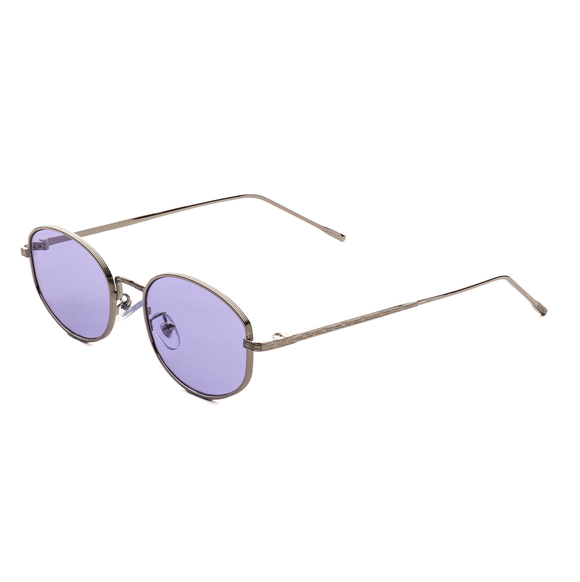 [ Horizon ] Classic Round Sunglasses : Purple - projectshades
