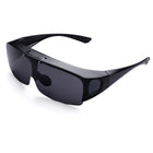 [ Mongul ] Flip-Up Polarsied Sunglasses : Black - projectshades