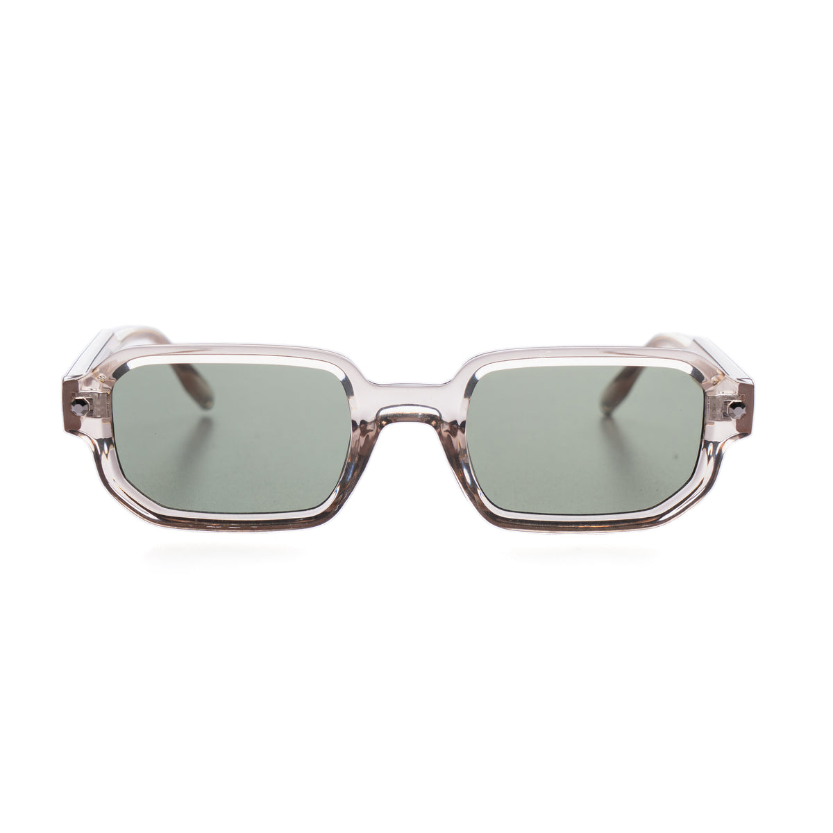 [ Prometheus ] Classic Rectangular Sunglasses : Green