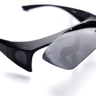 [ Mongul ] Flip-Up Polarsied Sunglasses : Black - projectshades