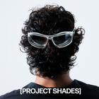 [ Quantum ] Chrome Oversized Sunglasses - projectshades