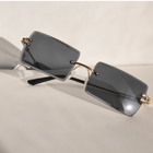 [ Athena ] Vintage Rimless Sunglasses - projectshades