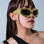 [ Quantum ] Chrome Oversized Sunglasses - projectshades