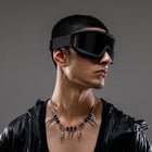 [ Banshee ] Oversized Skii Sunglasses - projectshades