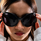 [ Griffin ] Oval Oversized Sunglasses