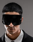 [ Alcyoneus ] Futuristic Oversized Sunglasses