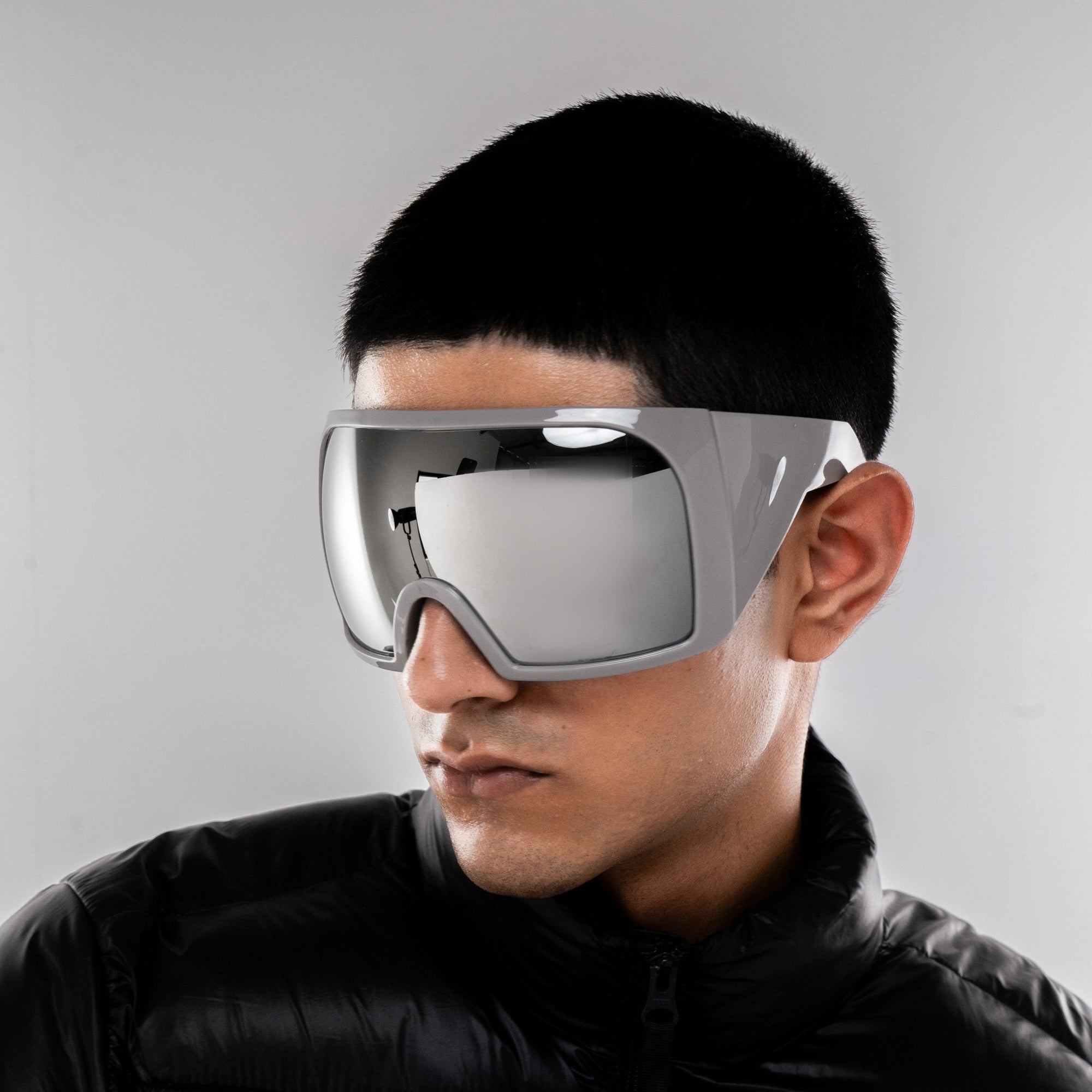 [ Alcyoneus ] Futuristic Oversized Sunglasses