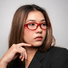[ Hadid 2.0 ] Vintage Oval Glasses