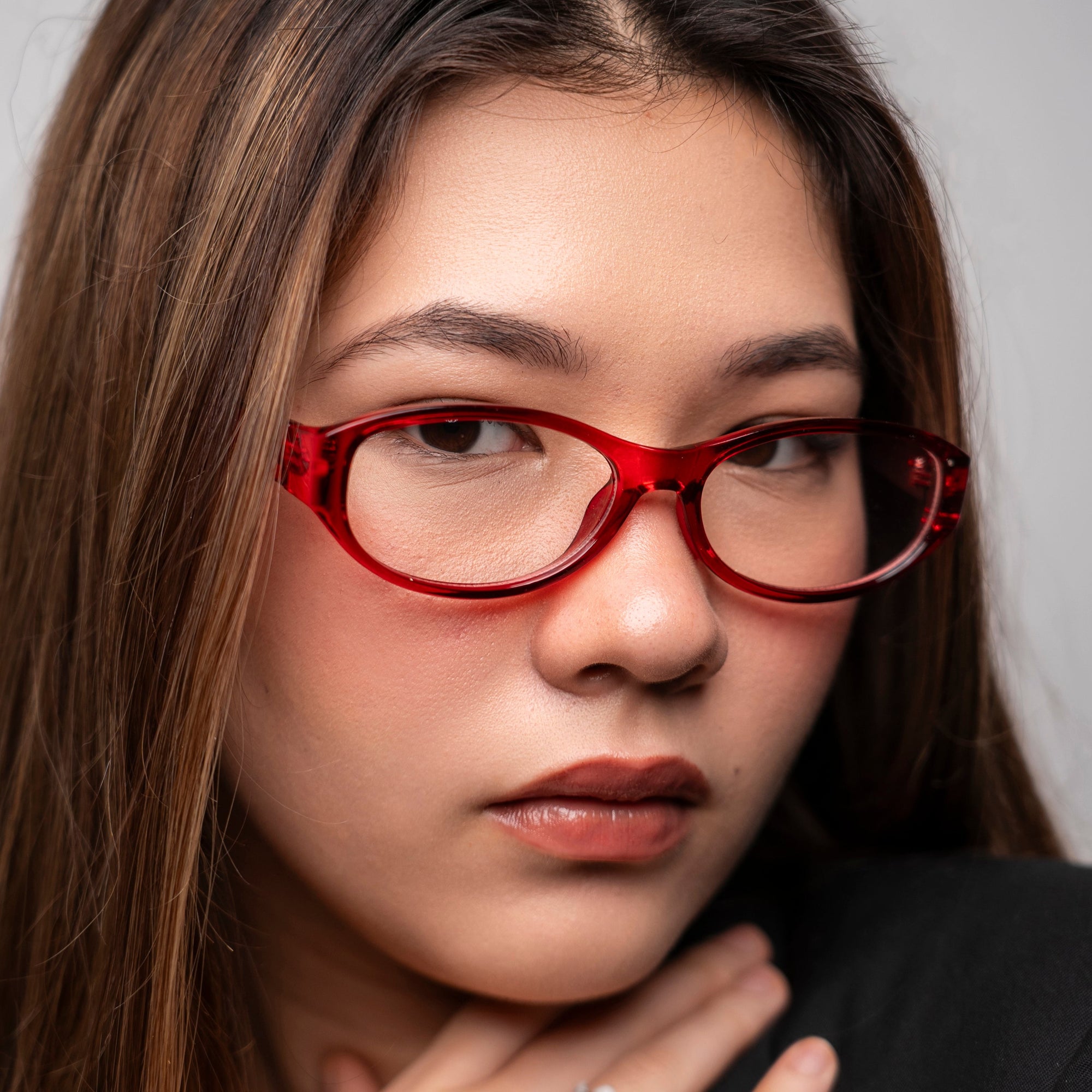[ Hadid 2.0 ] Vintage Oval Glasses