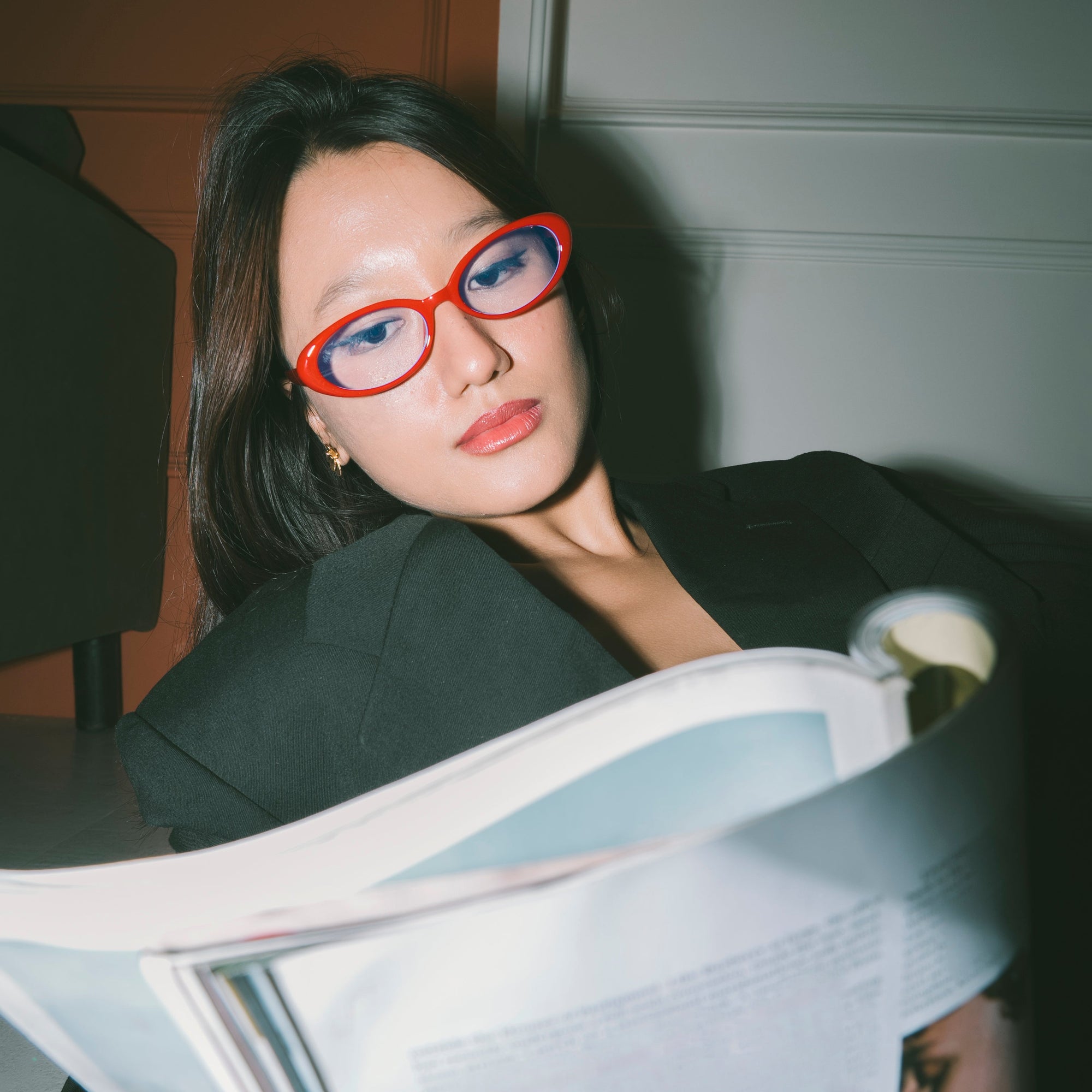 [ Hadid ] Vintage Oval Glasses - projectshades