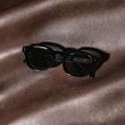 [ Sterling ] Luxe Round Sunglasses - Black