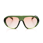 [ Toronto ] Oversized Y2k Sunglasses : Green - projectshades