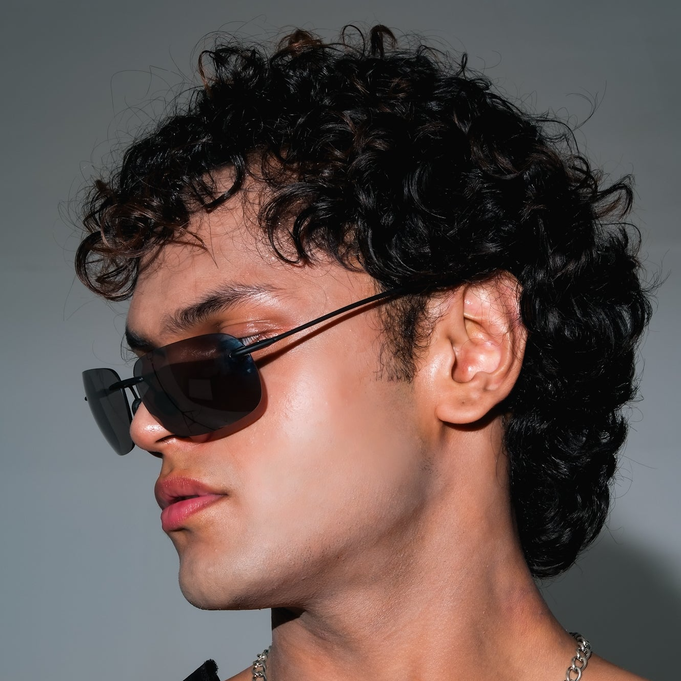 [ Nova ] Rimless Wraparound Sunglasses - projectshades