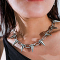 [ Heathen ] Spiked Unisex Choker - projectshades