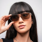 [ Apollo ] Rectangular Unisex Sunglasses : Emerald - projectshades