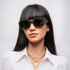 [ Forme ] Classic Round Sunglasses : Green Ombre - projectshades
