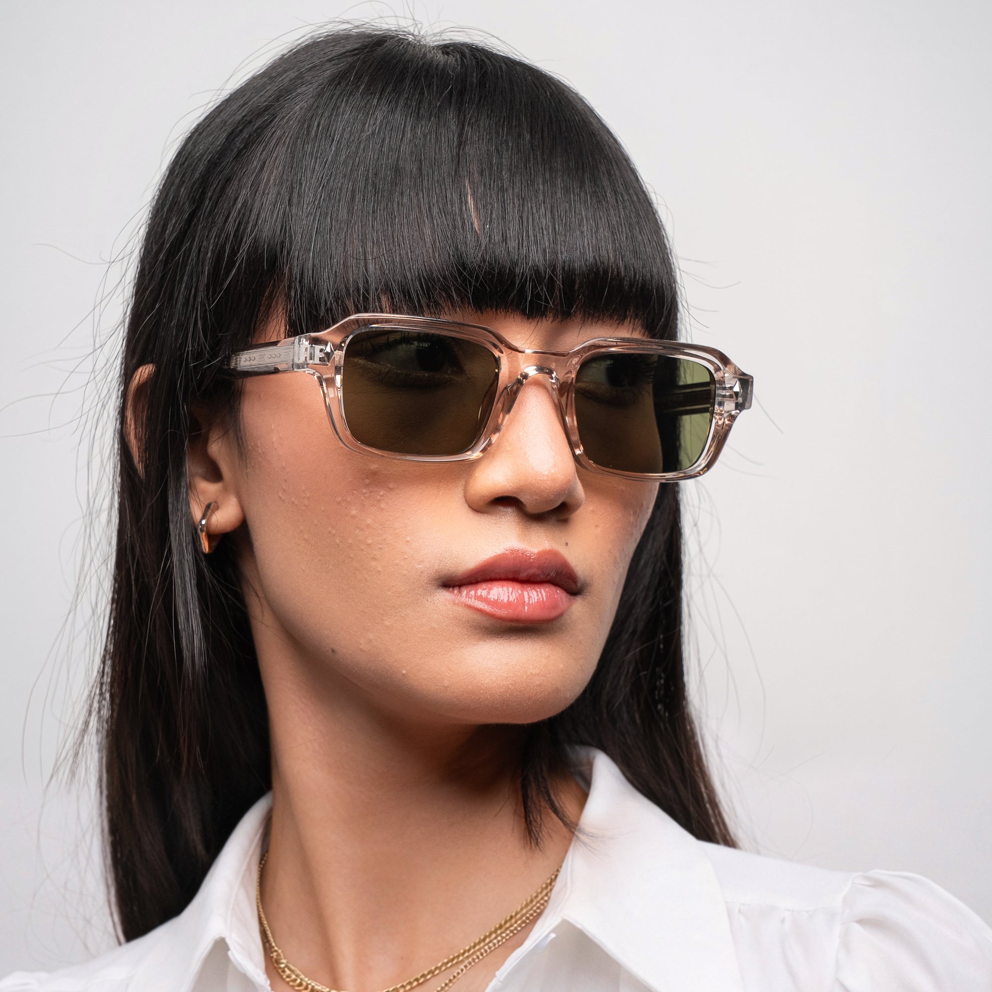 [ Hermes ] Everyday Rectangular Sunglasses : Green - projectshades