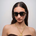 [ Apollo ] Rectangular Unisex Sunglasses : Leopard Green - projectshades