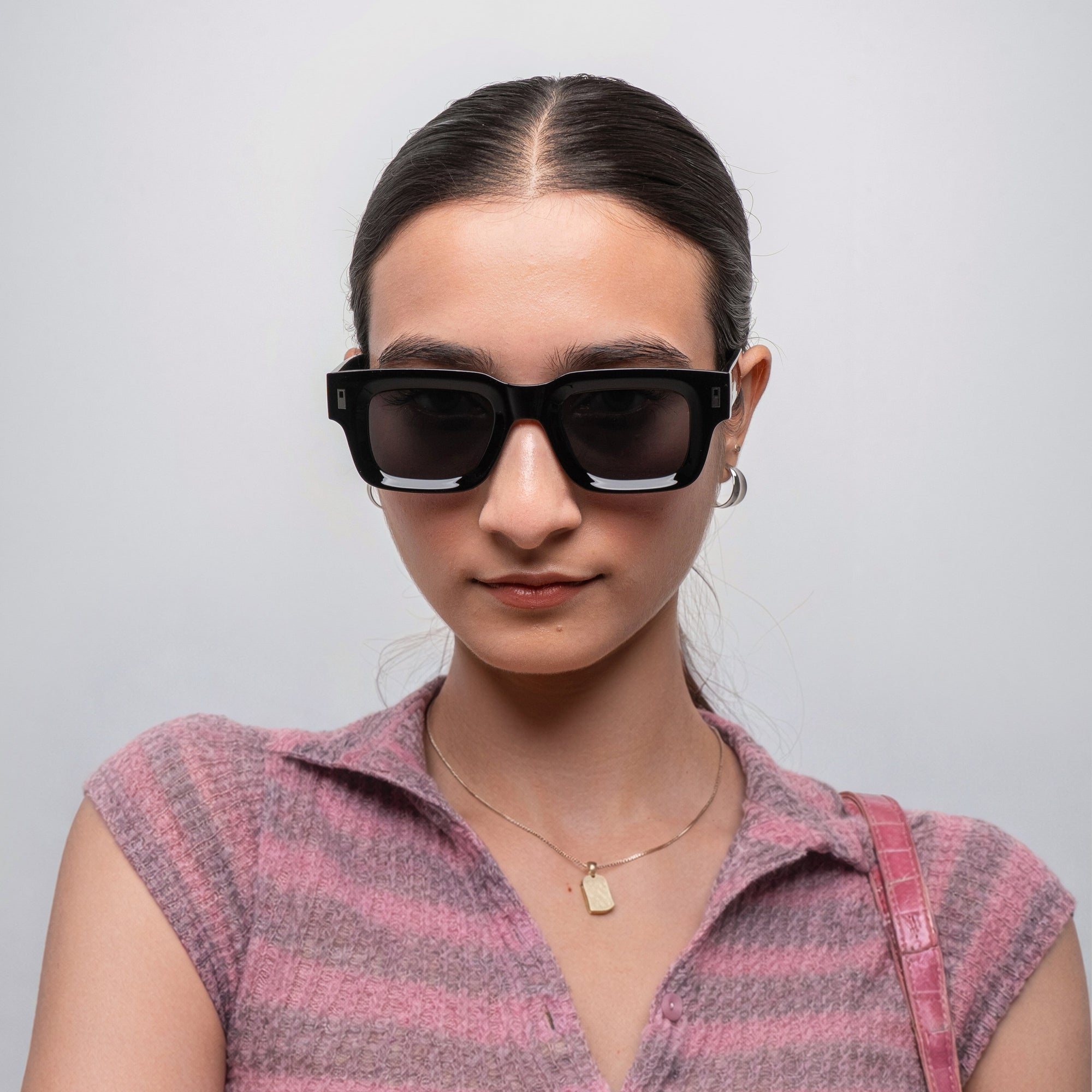 [ Anchor ] Chunky Squared Frames : Black - projectshades