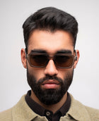[ Apollo ] Rectangular Unisex Sunglasses : Emerald - projectshades